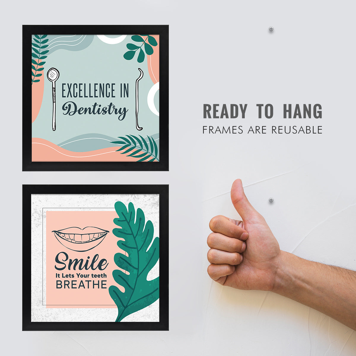 Dentist Doctor Quotes set of 4