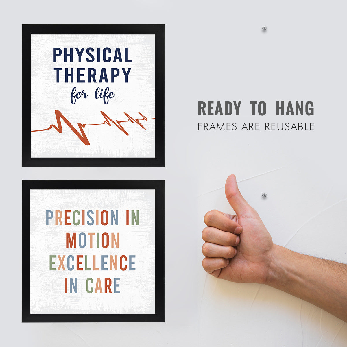 Physiotherapy Doctor Quotes - Set of 4