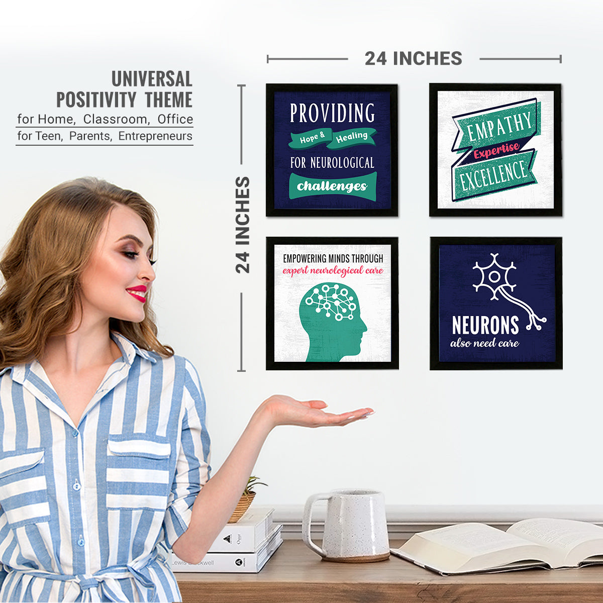 Neurology Doctor - Set of 4