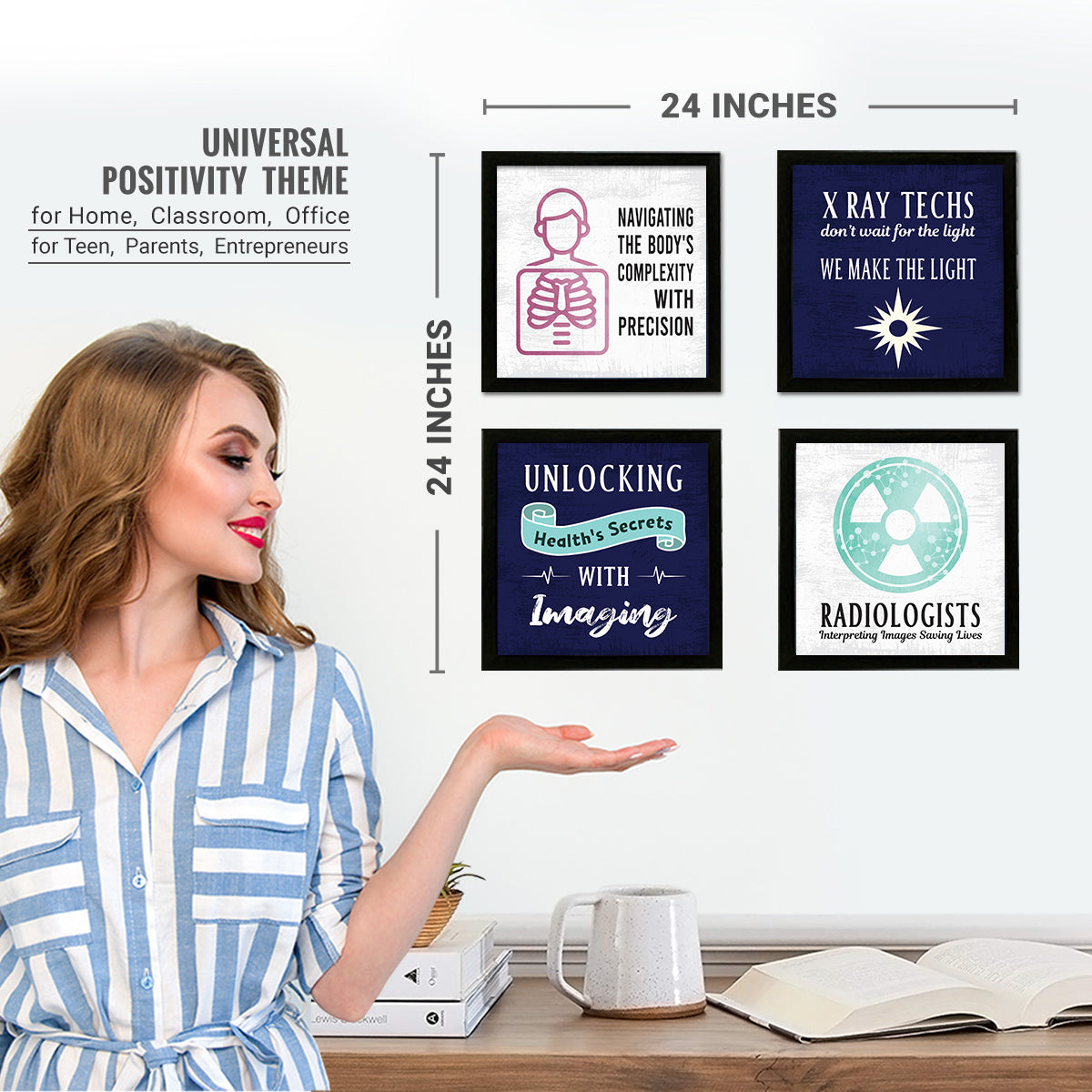 Radiology Doctor Quotes - Set of 4