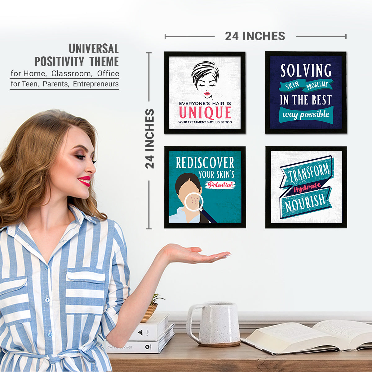 Dermatologist Doctor Quotes - Set of 4