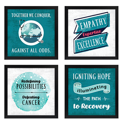 Radiation Oncologist  Doctor Quotes - Set of 4