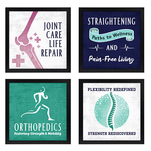 Orthopedics & Orthopedists Doctor - Set of 4
