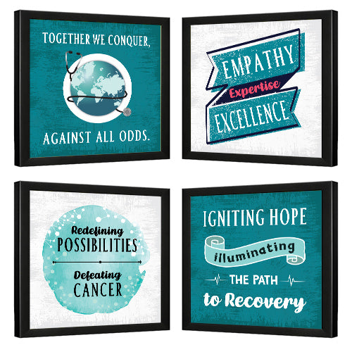 Radiation Oncologist  Doctor Quotes - Set of 4
