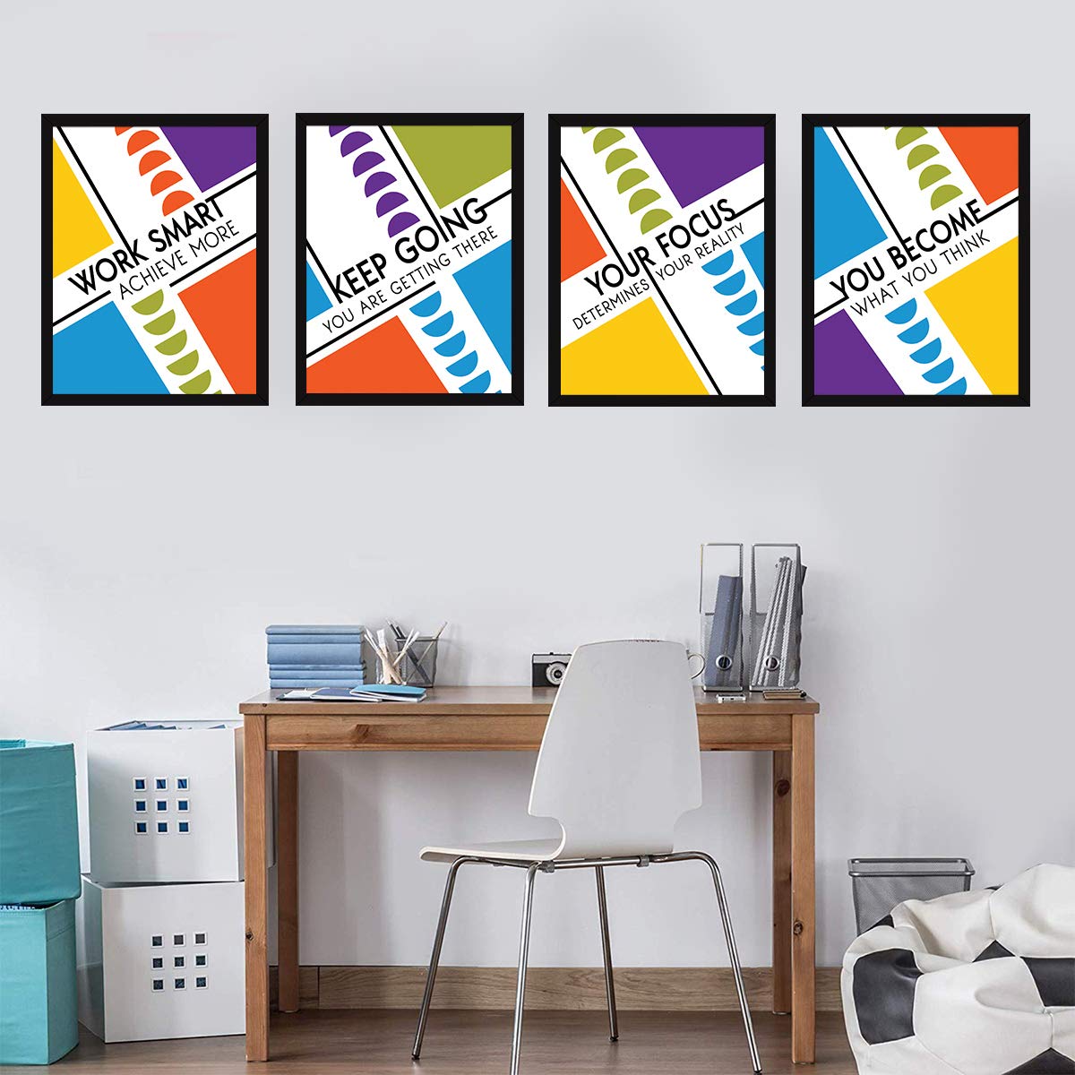 Motivational Quotes  (Set of 4)