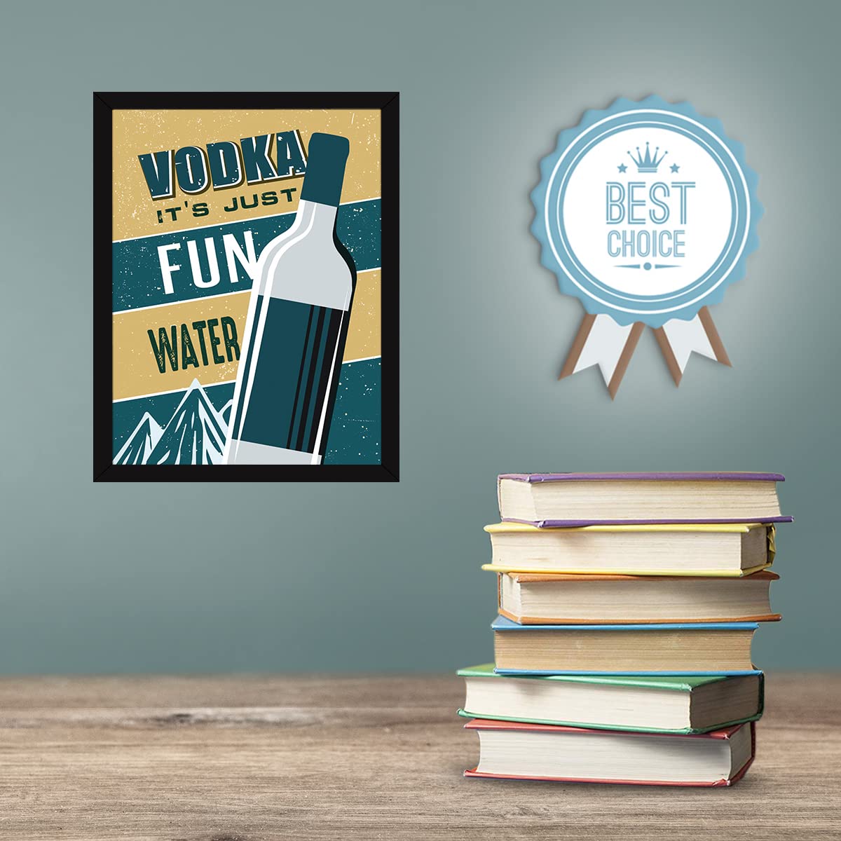 Bar Vodka Quotes (Set of 4)