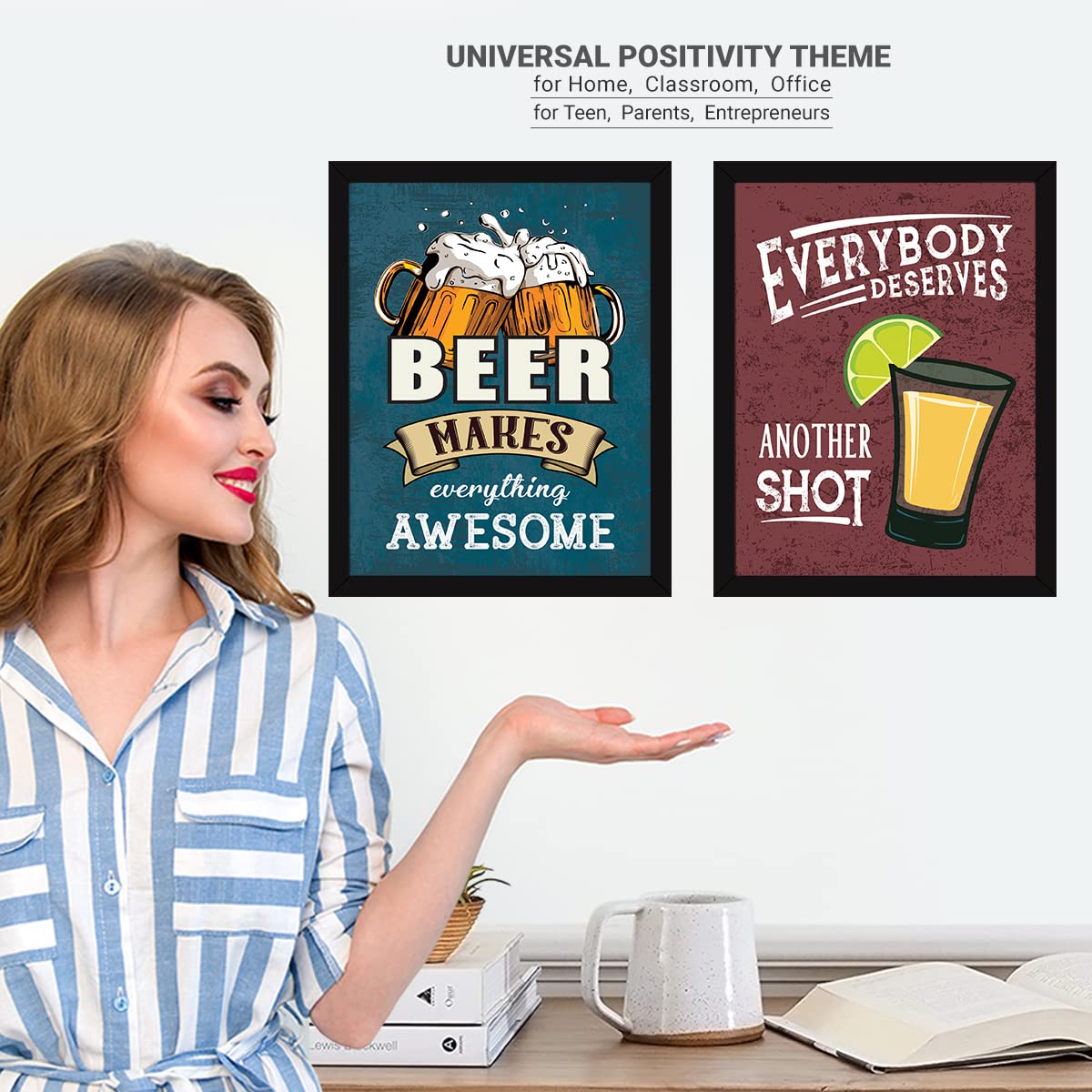 Bar Vodka Quotes (Set of 4)