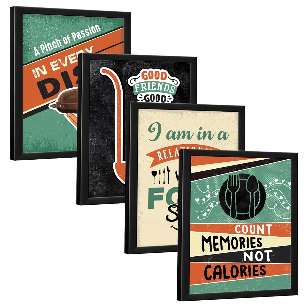 Restaurant Kitchen Dining Food (Set of 4)