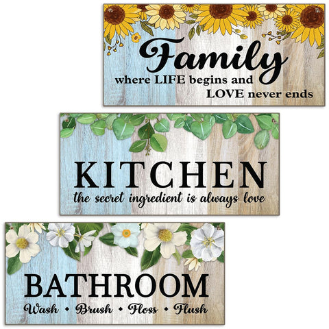 Bathroom Family Kitchen Quotes