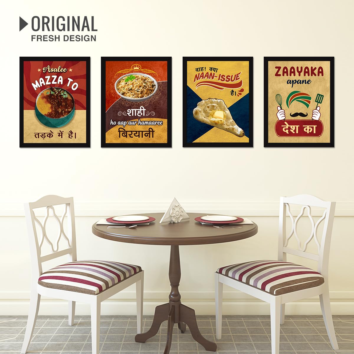 Kitchen Dining Quotes (Set of 4)