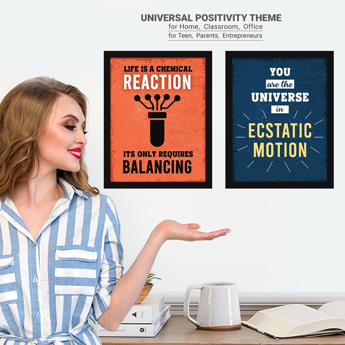 Science Quotes Proton (Set of 4)
