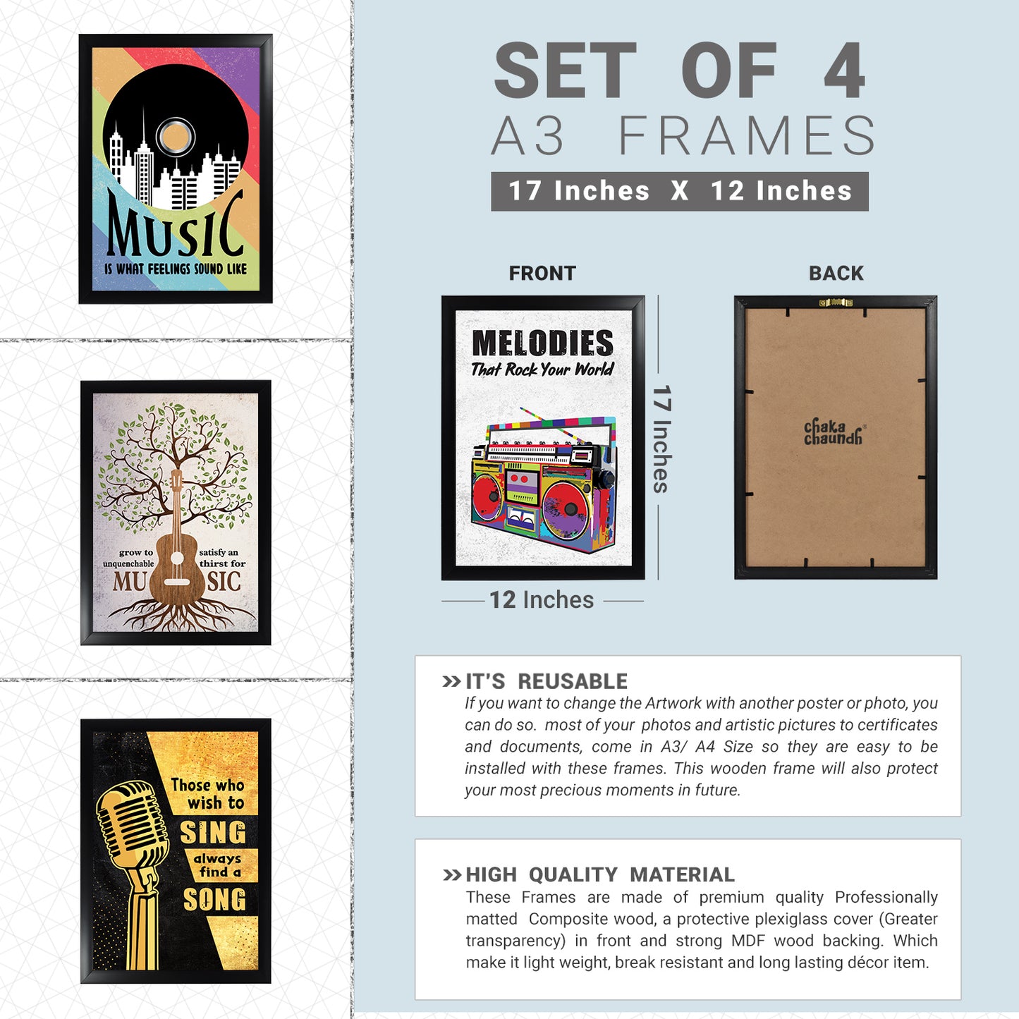 Music (Set of 8)