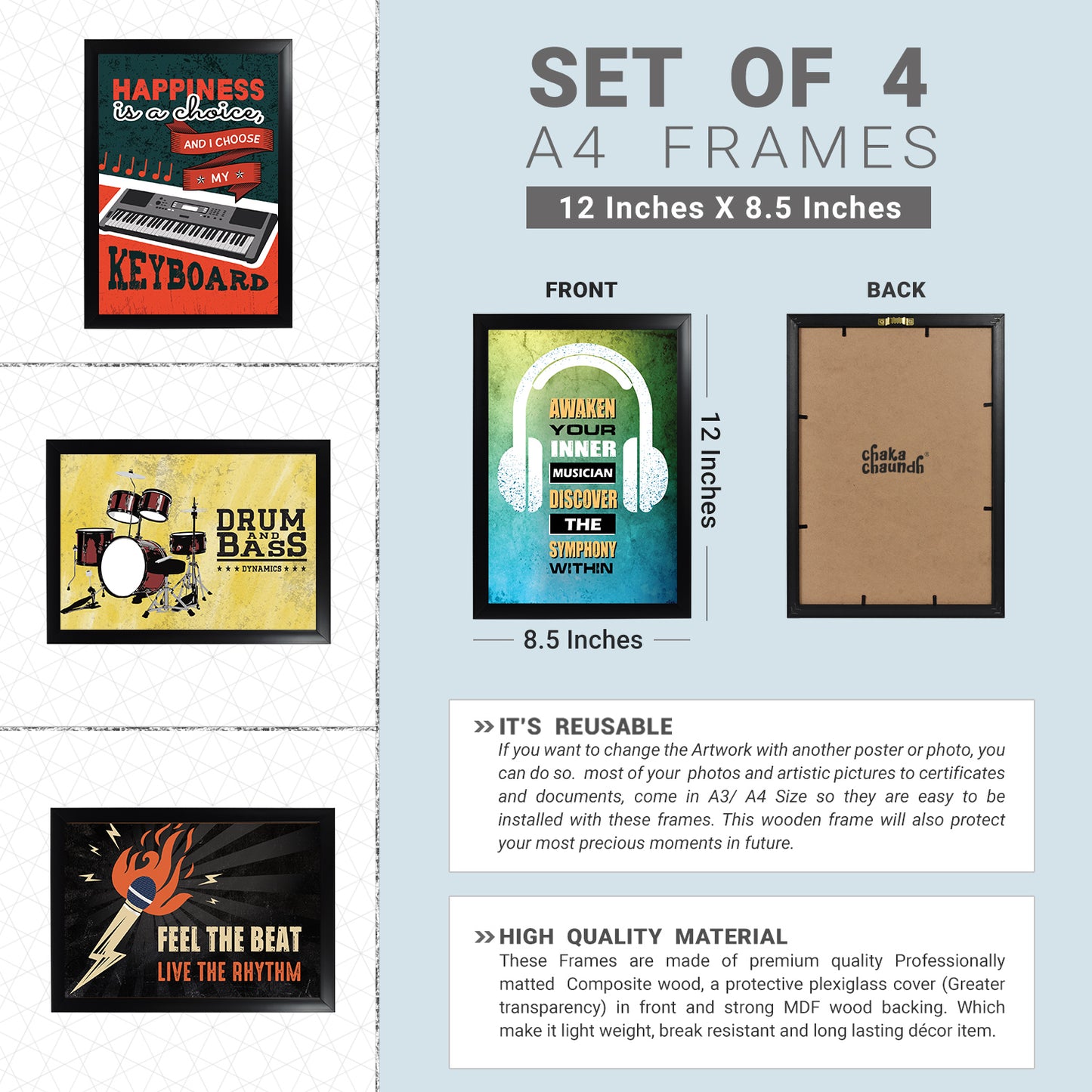 Music (Set of 8)