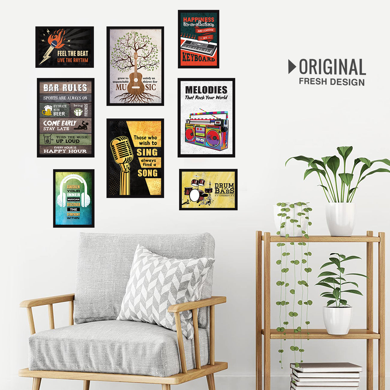 Music (Set of 8)