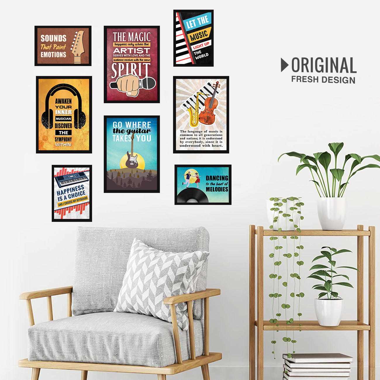 Music (Set of 8)