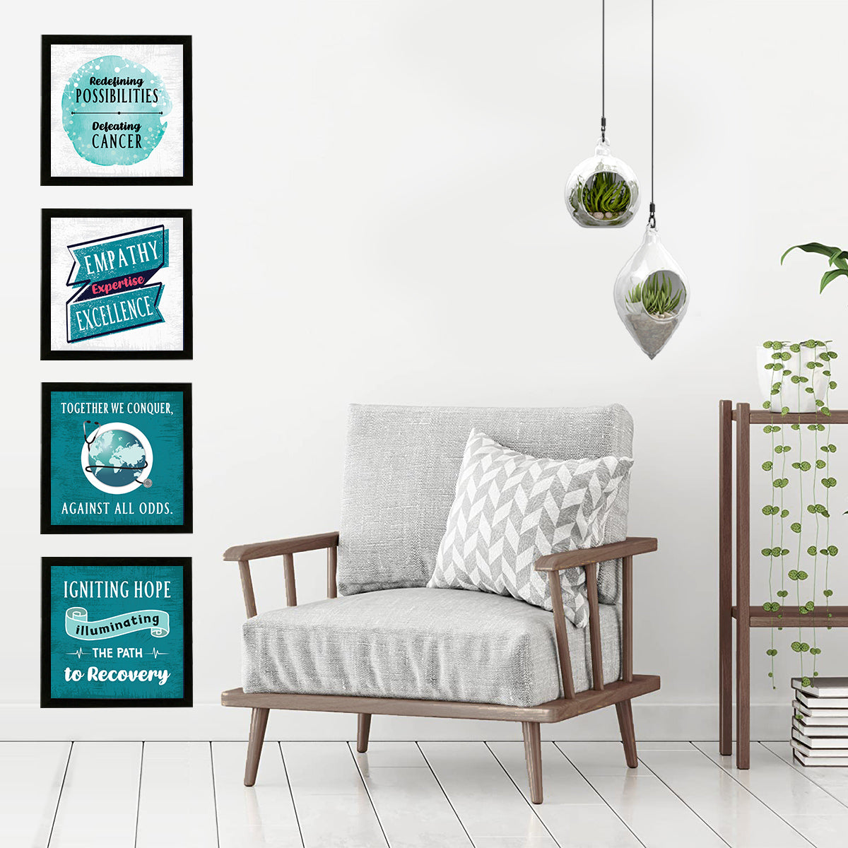 Radiation Oncologist  Doctor Quotes - Set of 4