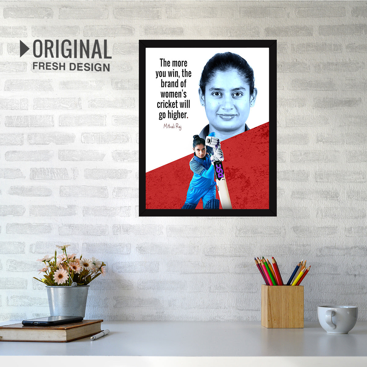 ChakaChaundh.com | The Largest selection of Mithali Raj Quotes Wall ...