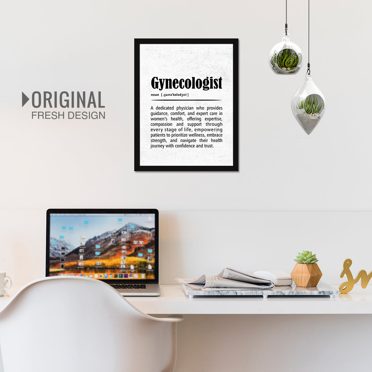 Gynecologist Obstetrician Doctors Wall Quotes