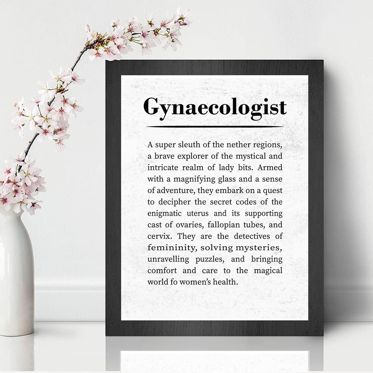 Gynecologist Obstetrician Doctors Wall Quotes