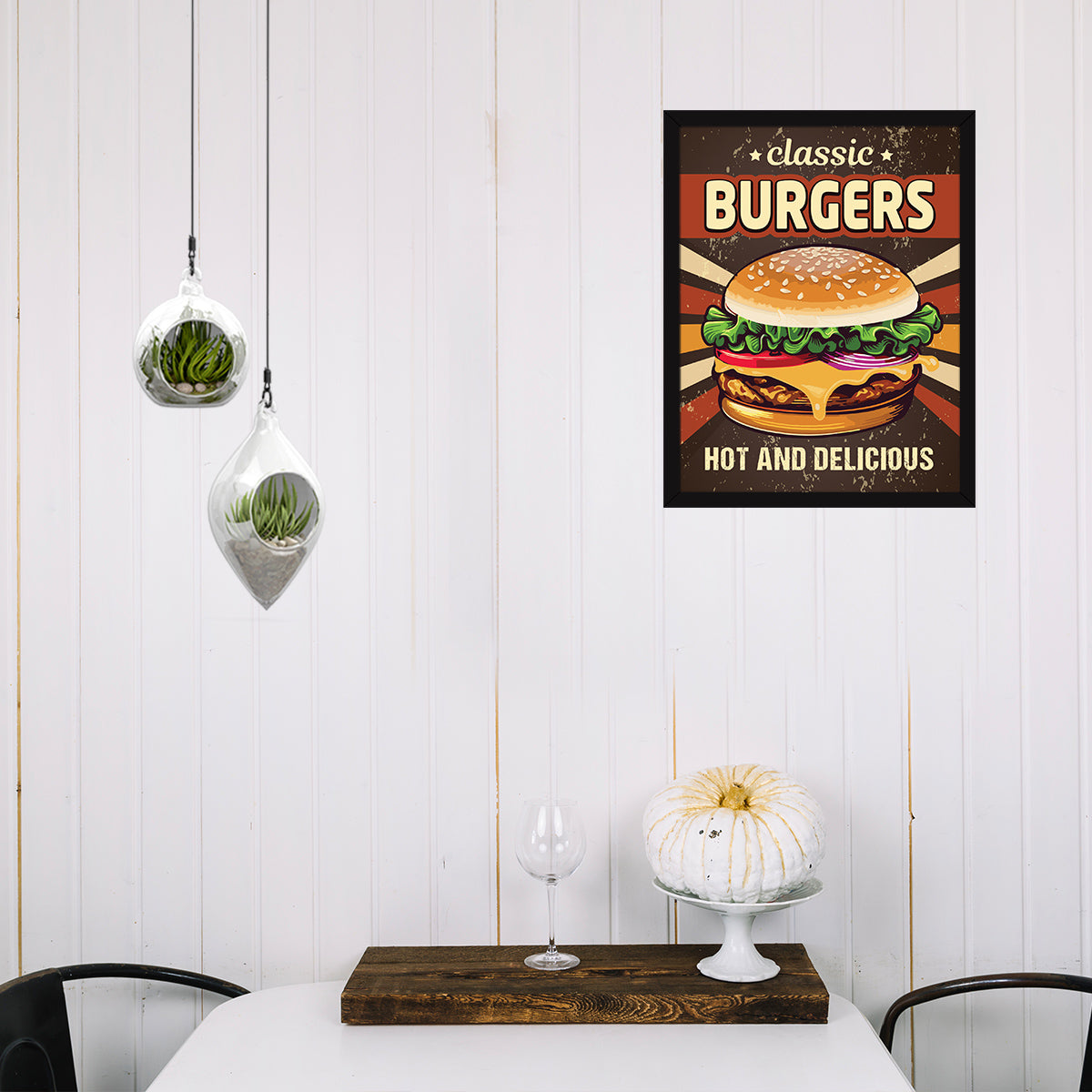 Burger Restaurant Kitchen Dining
