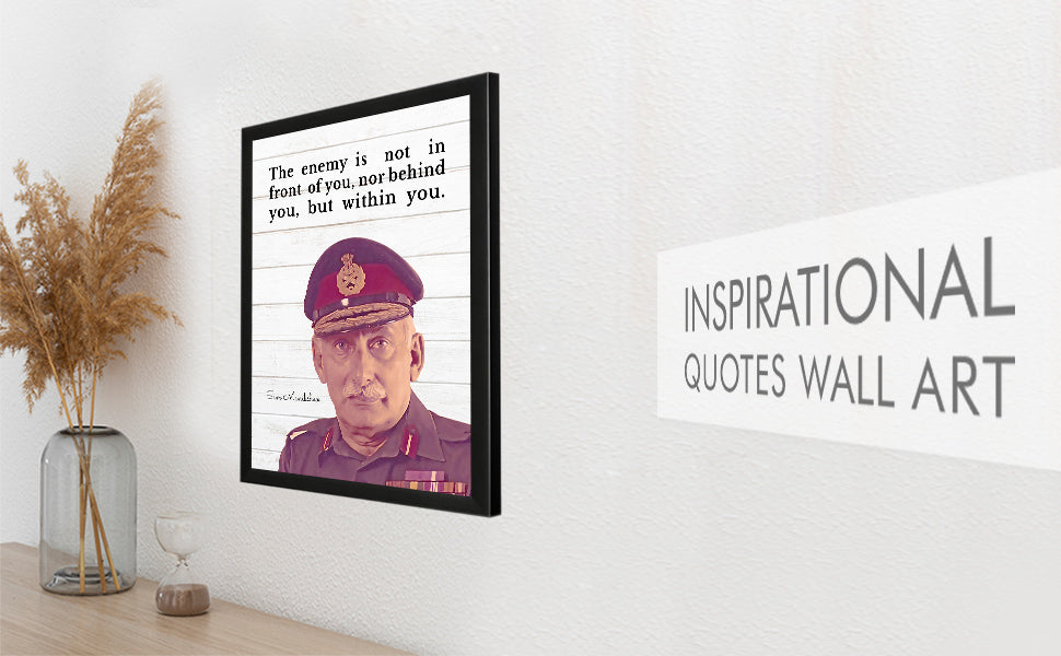 Sam Manekshaw Soldier-Indian Army Quotes