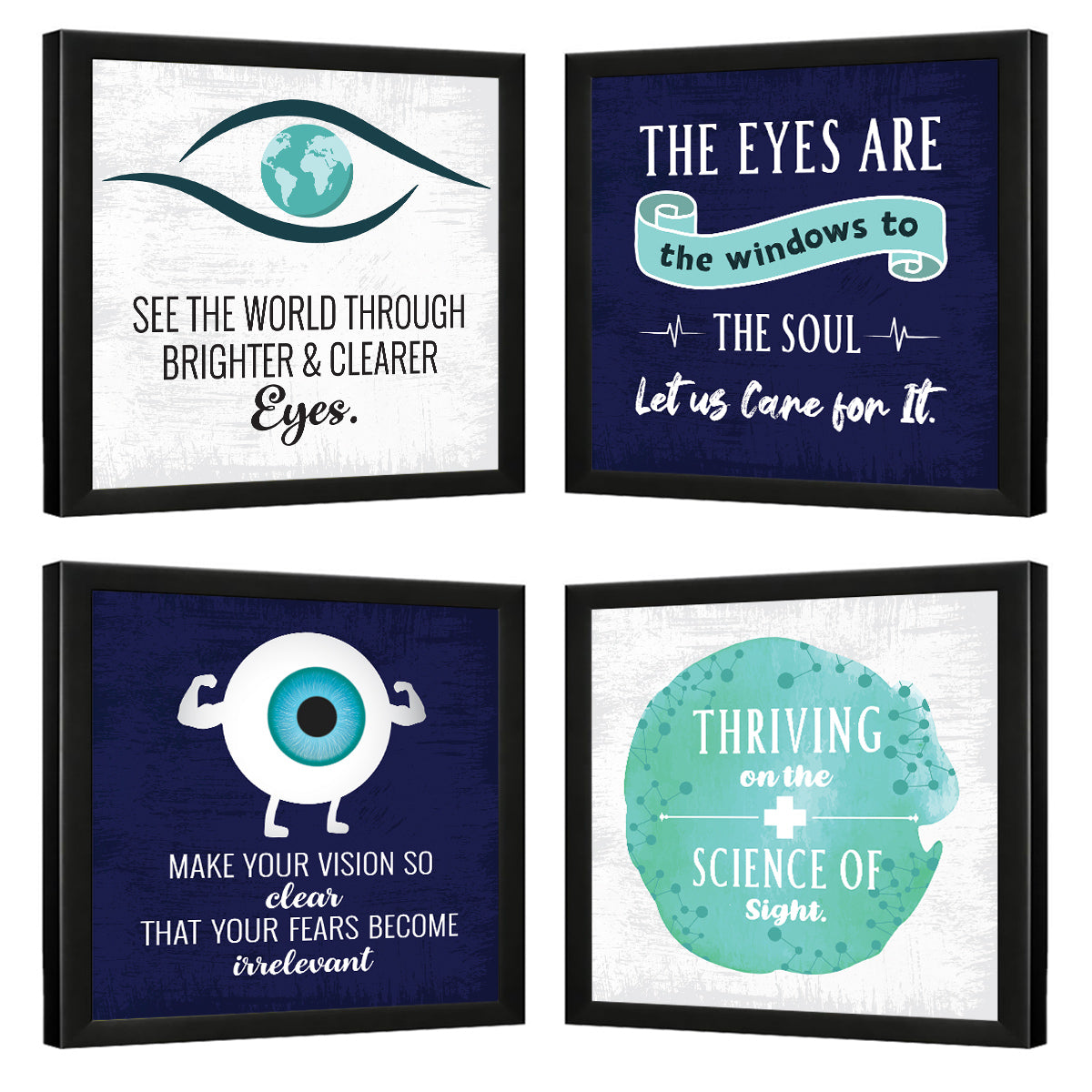 Ophthalmologist Eye Doctor - Set of 4