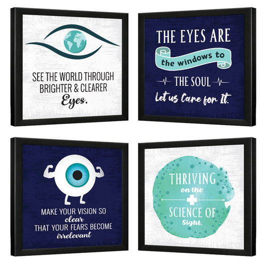 Ophthalmologist Eye Doctor - Set of 4