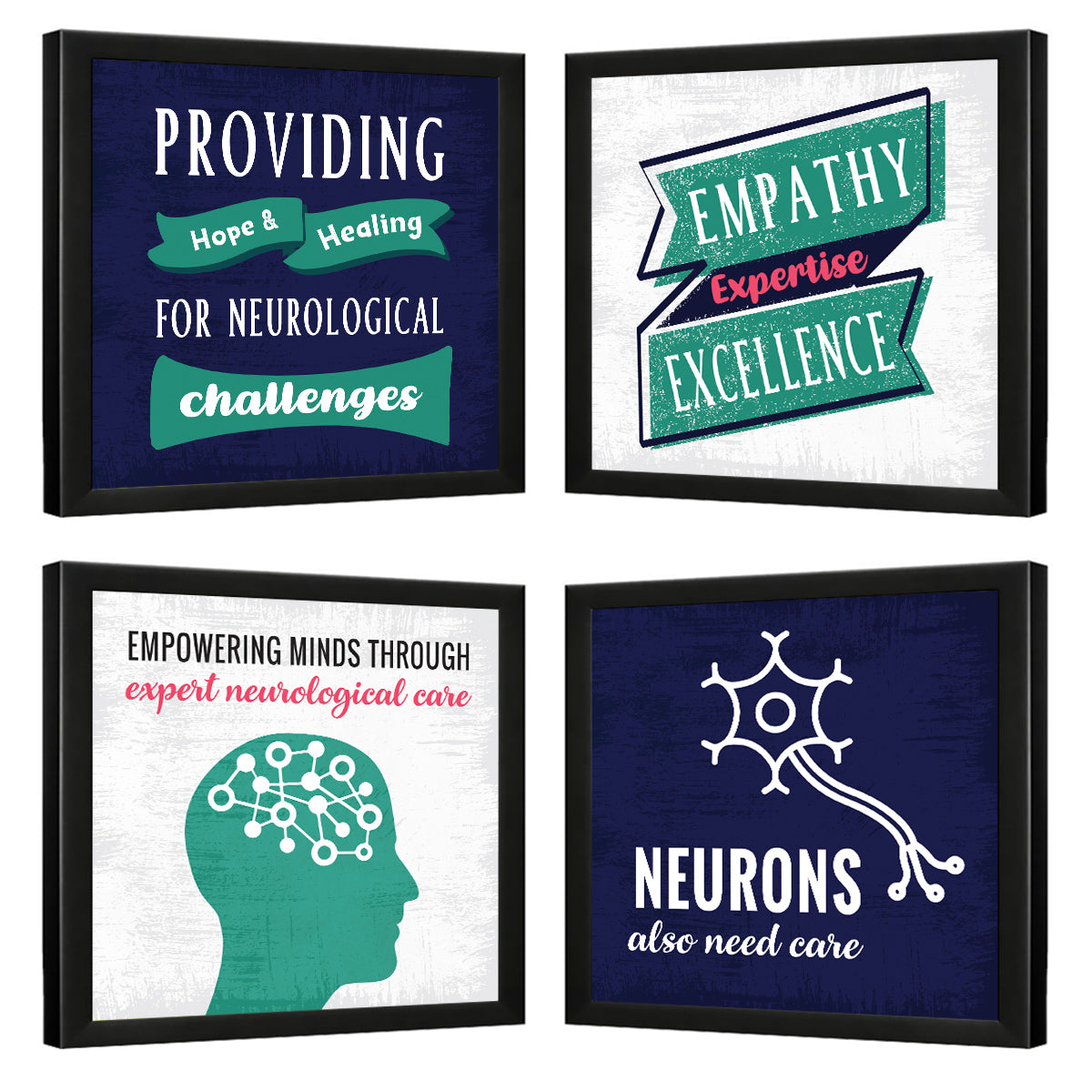 Neurology Doctor - Set of 4