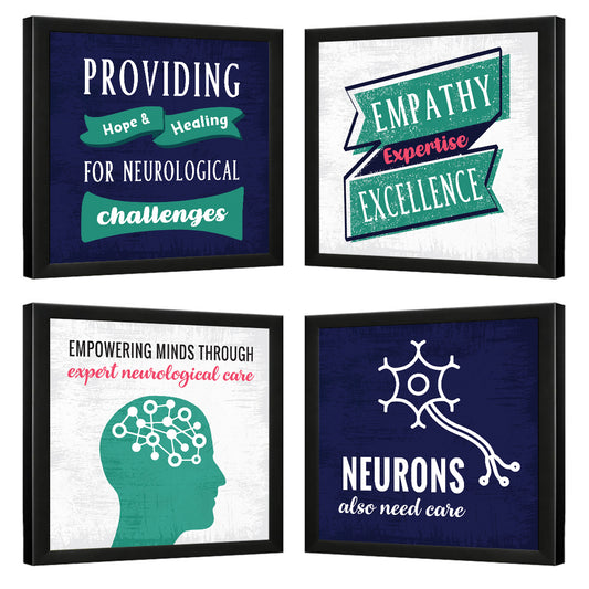 Neurology Doctor - Set of 4