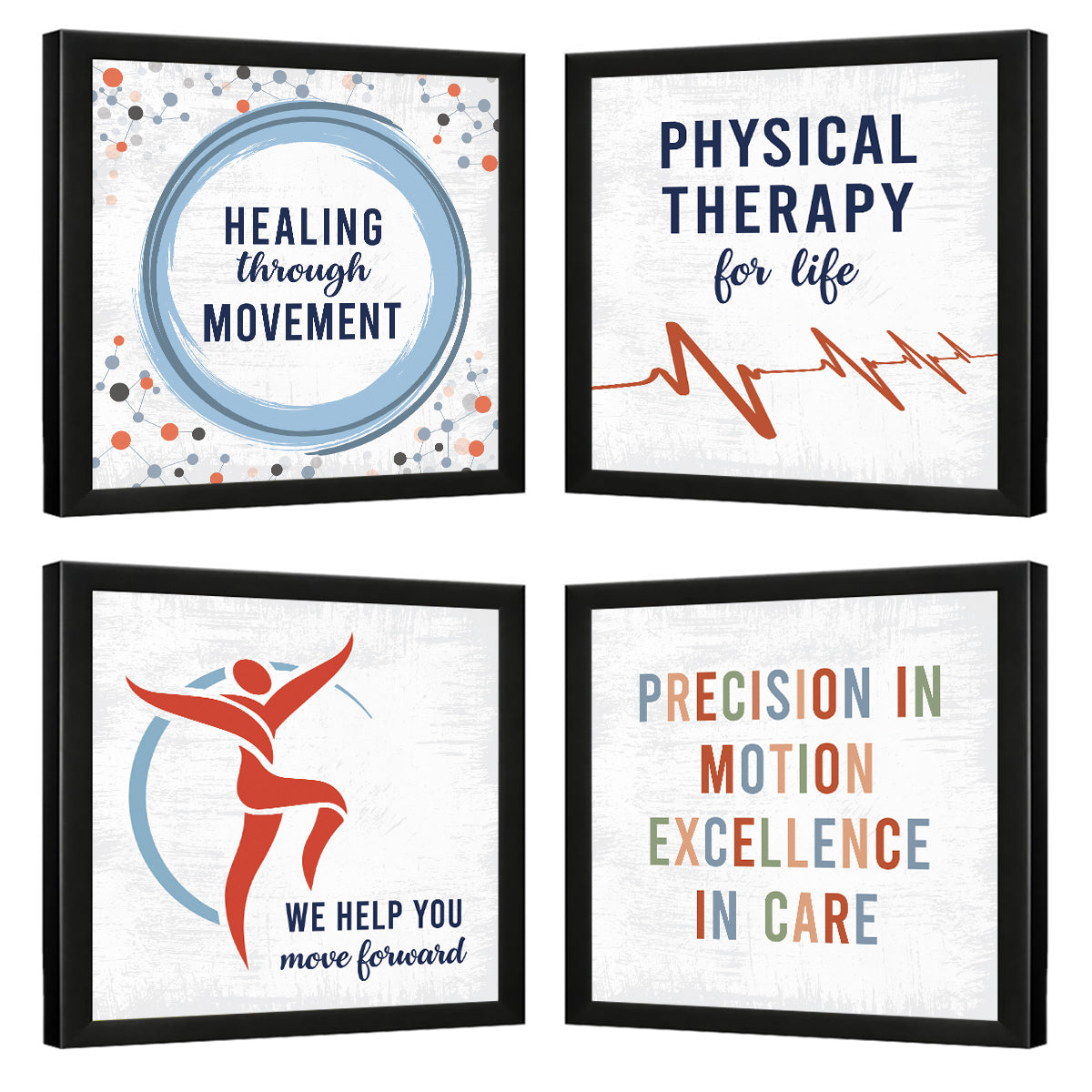 Physiotherapy Doctor Quotes - Set of 4