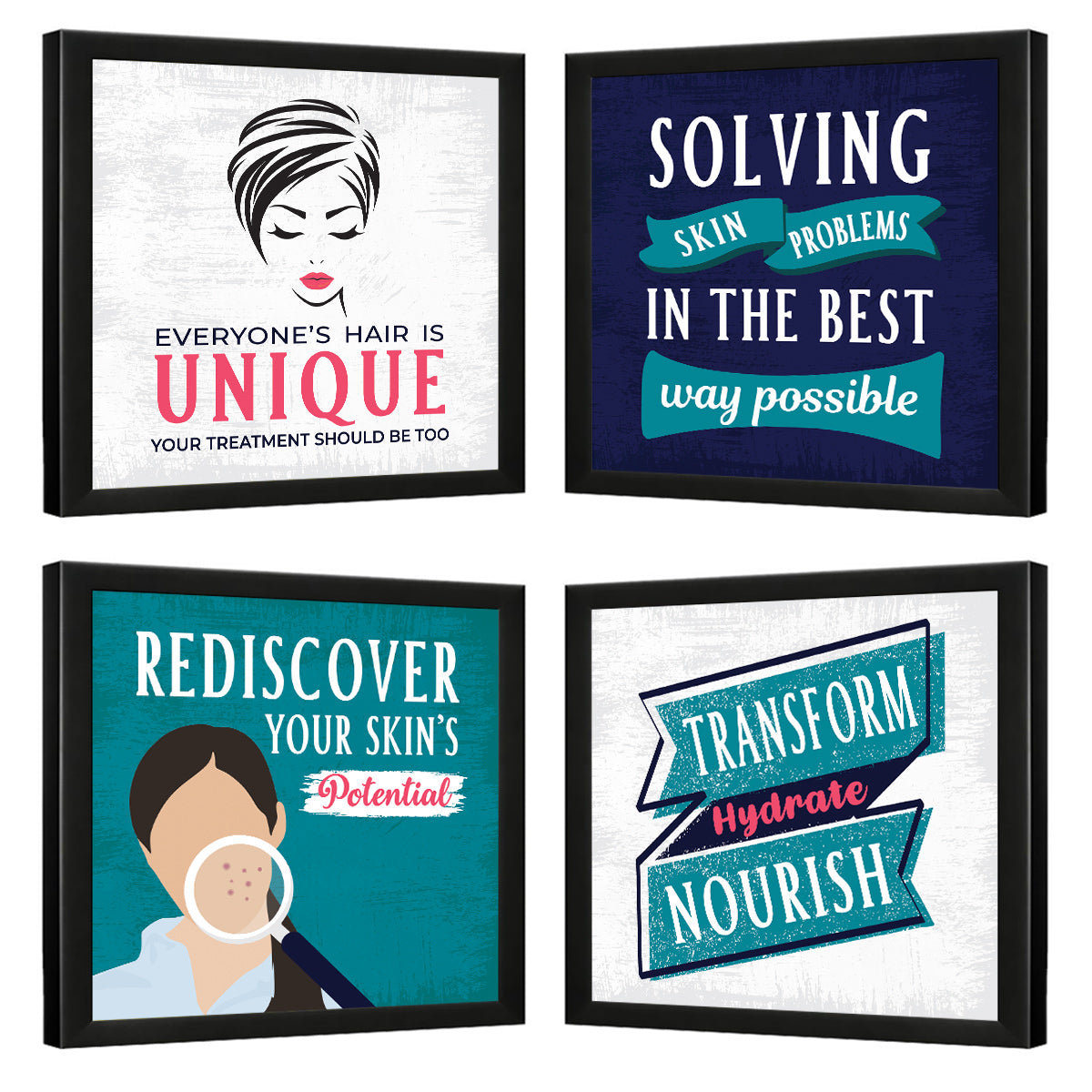Dermatologist Doctor Quotes - Set of 4