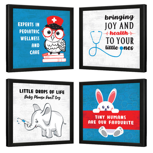 Pediatrician Doctor Quotes - Set of 4