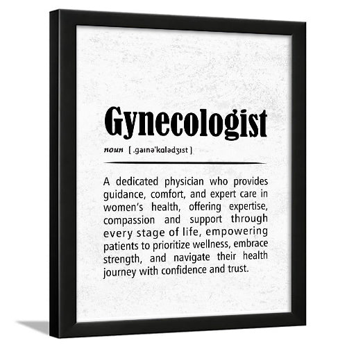 Gynecologist Obstetrician Doctors Wall Quotes