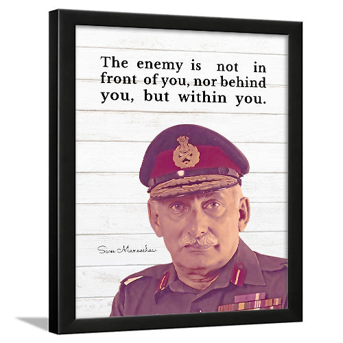 Sam Manekshaw Soldier-Indian Army Quotes