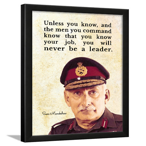 Sam Manekshaw Soldier-Indian Army Quotes
