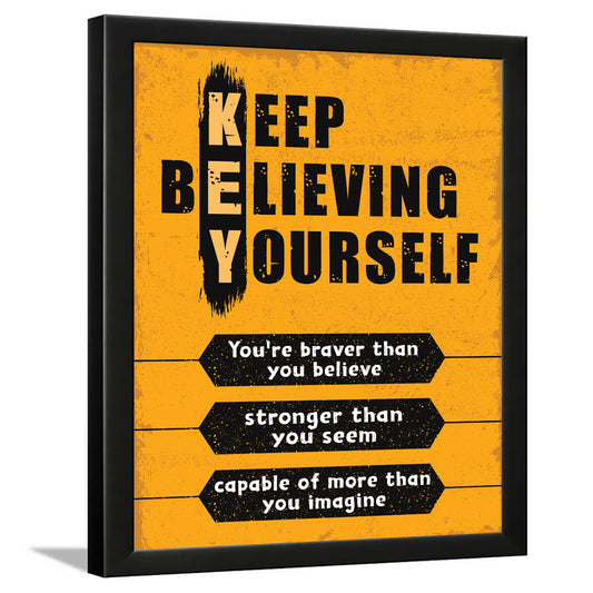 Inspirational Motivational Believe in yourself