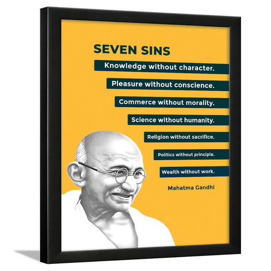 Mahatma Gandhi Inspirational Motivational