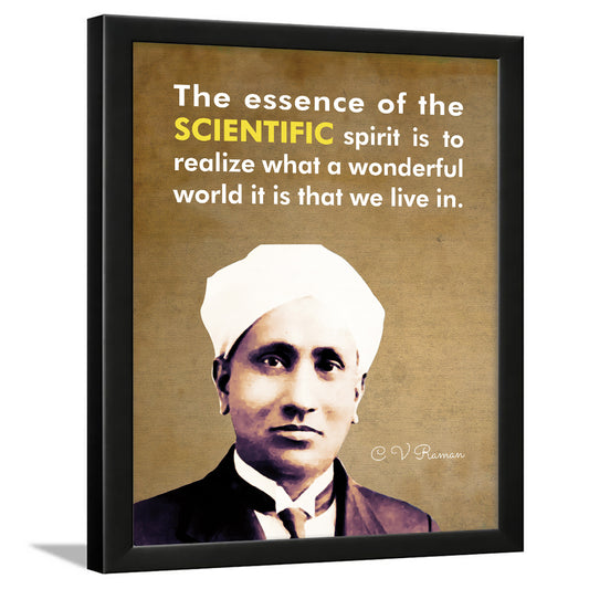 CV Raman Quotes
