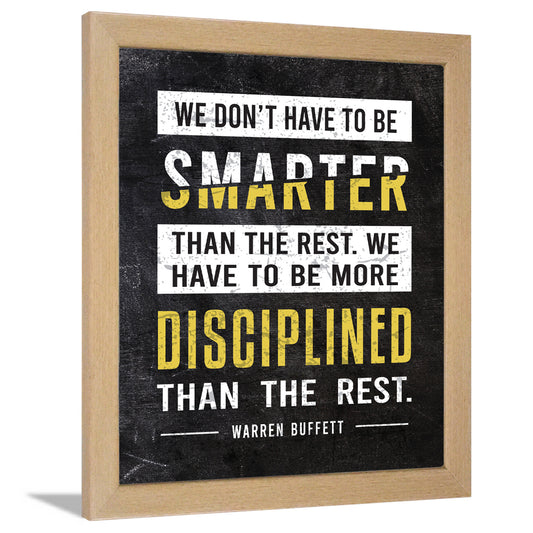 Discipline Office Warren Buffett