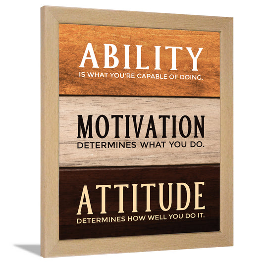 Ability Motivation Attitude