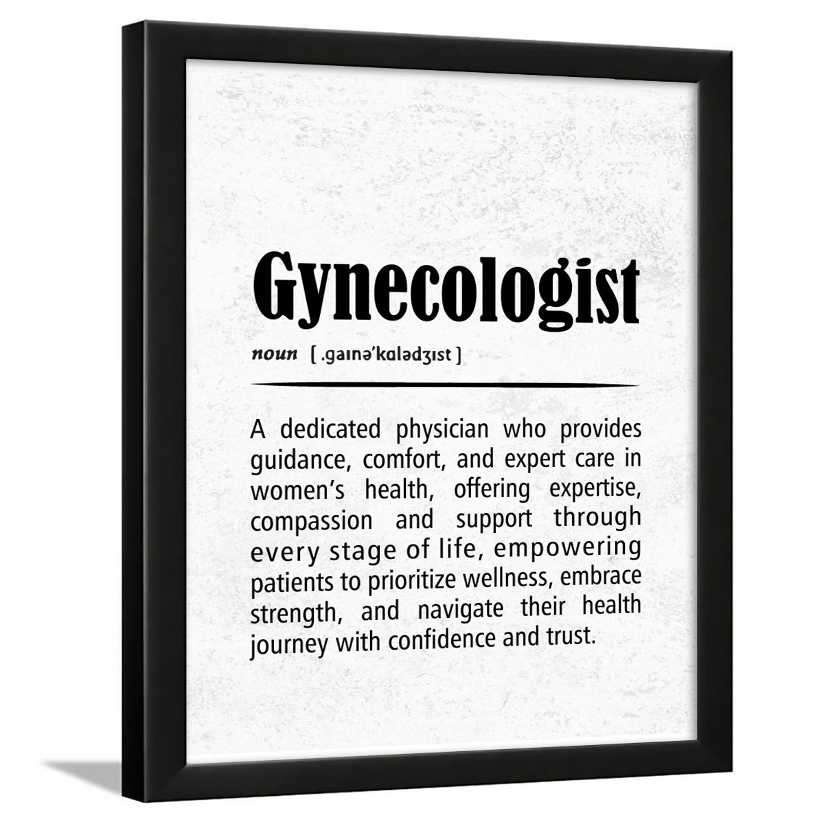 Gynecologist Obstetrician Doctors Wall Quotes