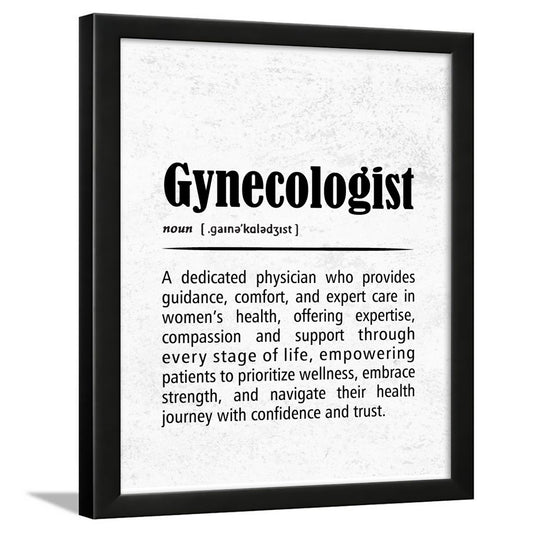 Gynecologist Obstetrician Doctors Wall Quotes