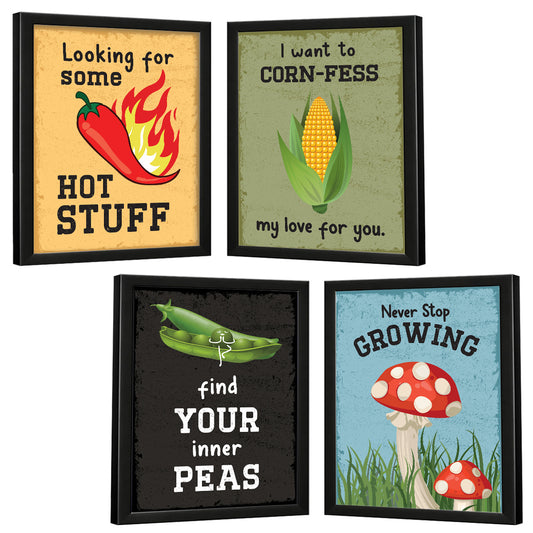 Restaurant Kitchen Dining Food (Set of 4)