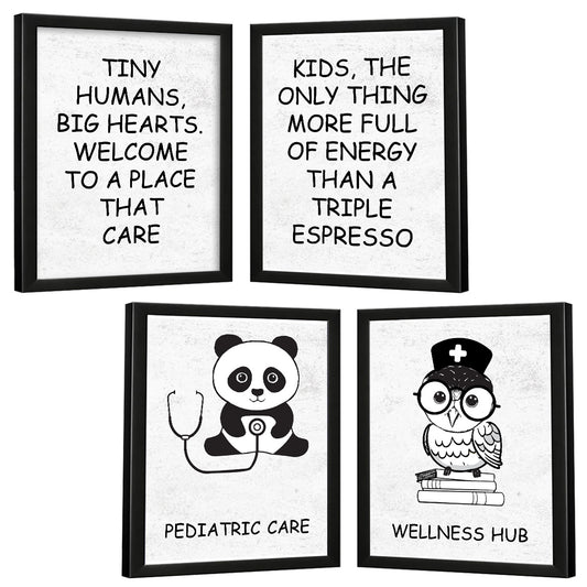 Doctor  Quotes Set of 4