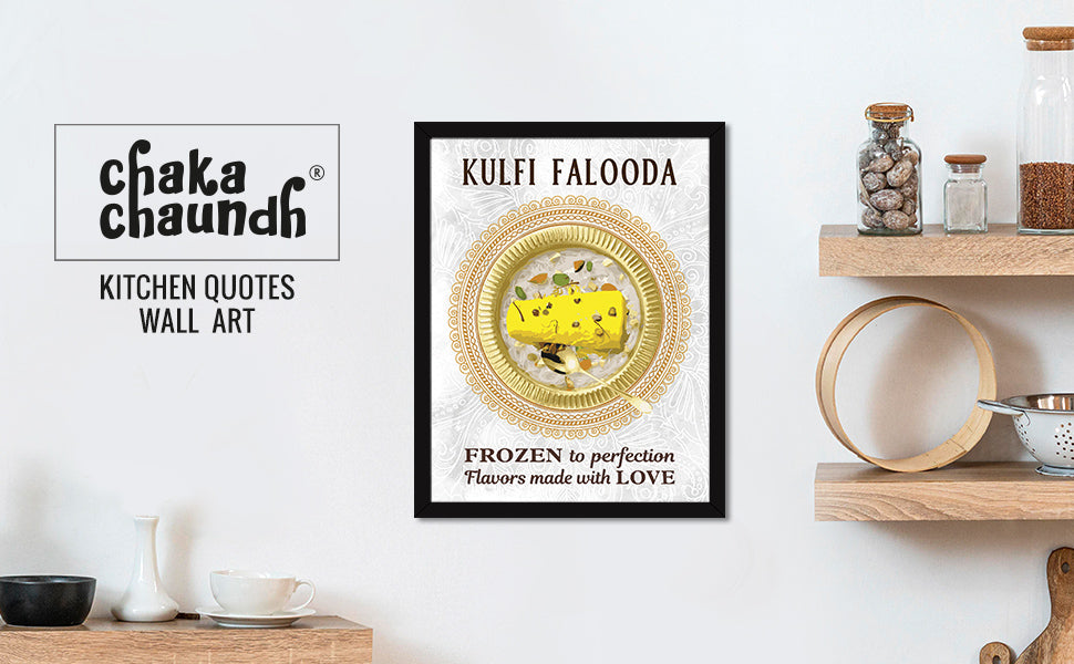 Kulfi Falooda Ice cream  Sweet Restaurant Quotes