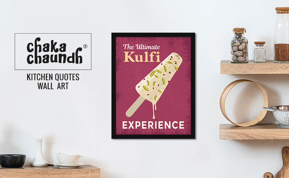 Kulfi Ice cream  Sweet Restaurant Quotes