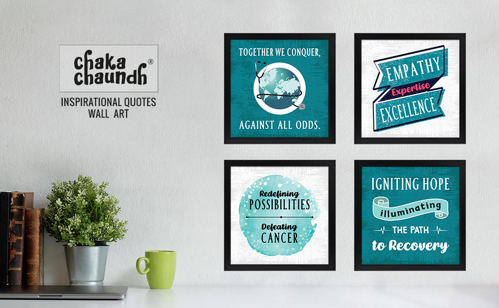 Radiation Oncologist  Doctor Quotes - Set of 4