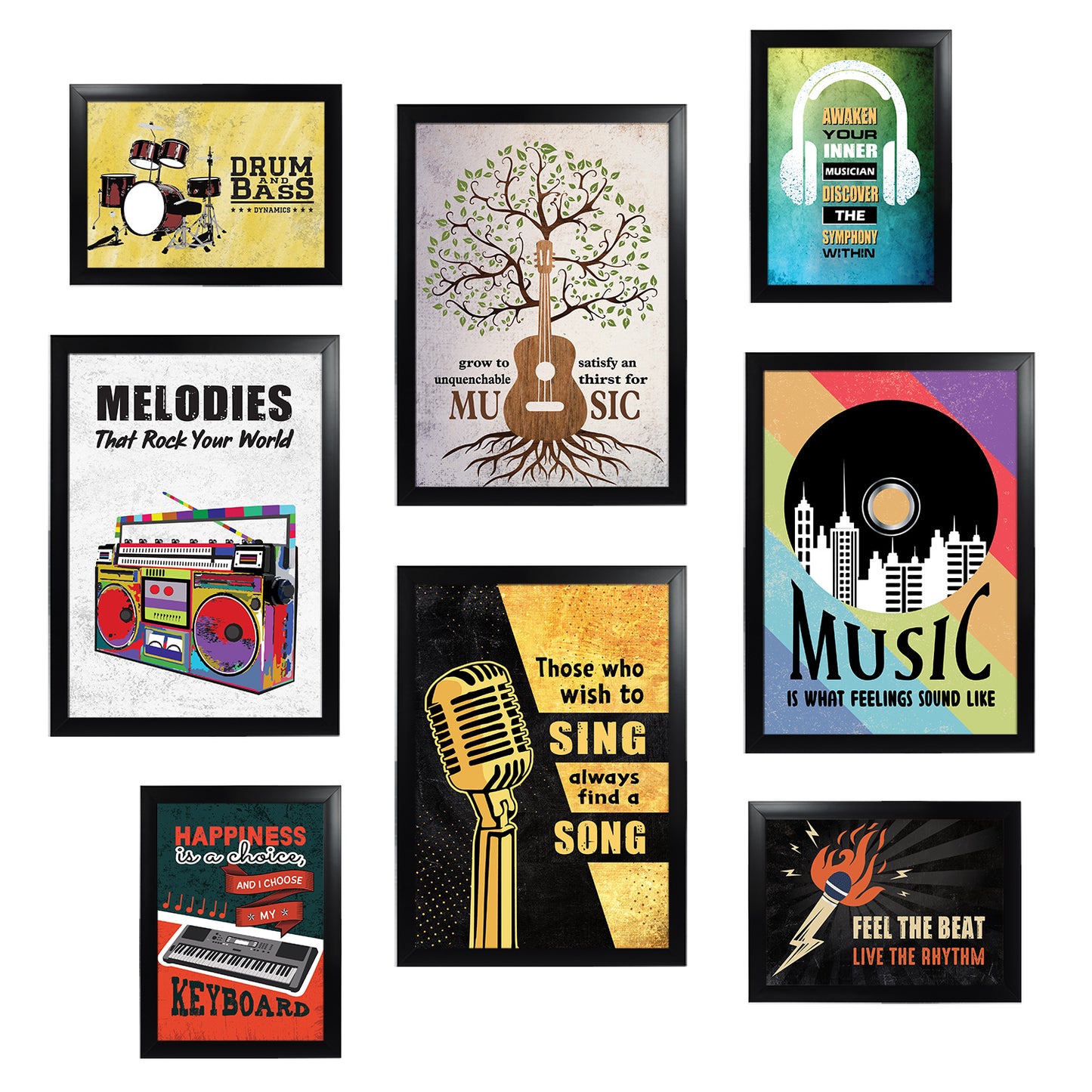 Music (Set of 8)