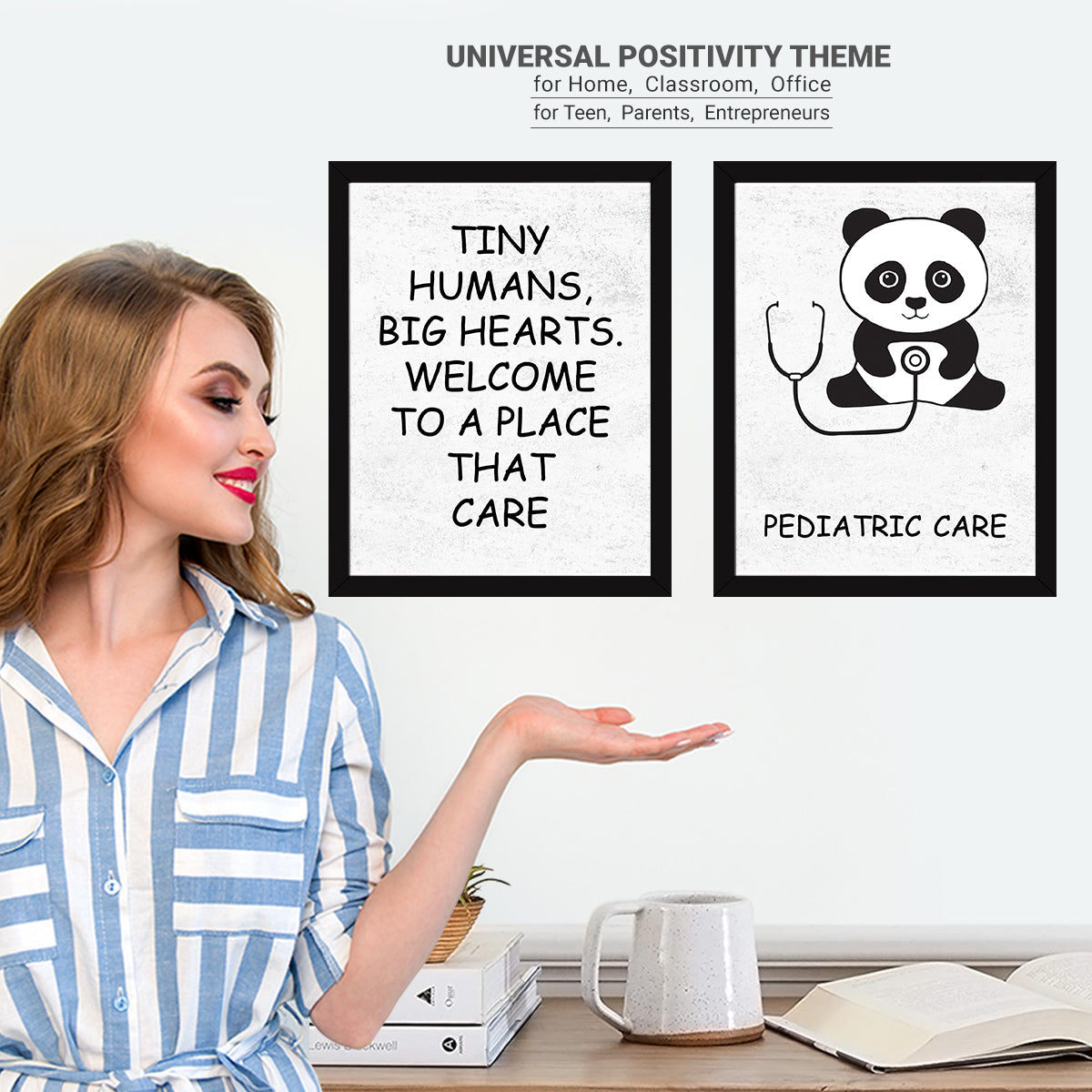 Doctor  Quotes Set of 4