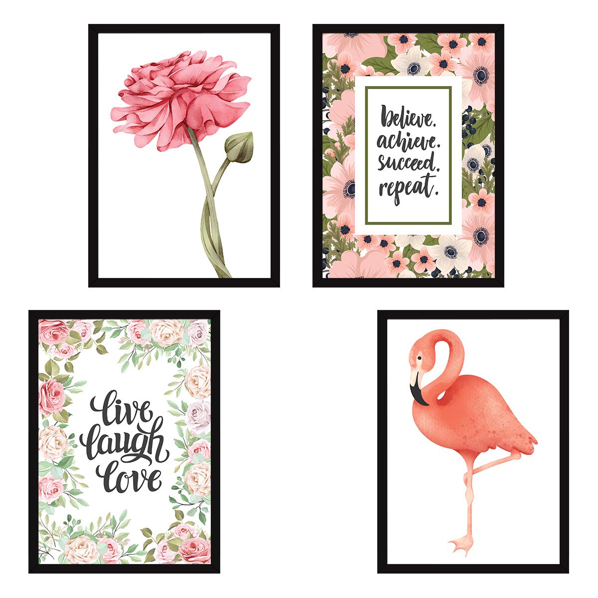 Wall Paintings (Set of 4)